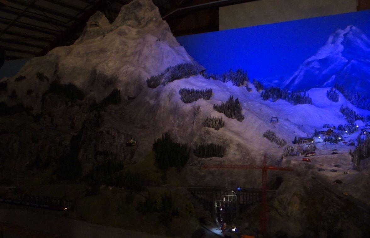 Schweizer Bergwelt bei Unwetter
