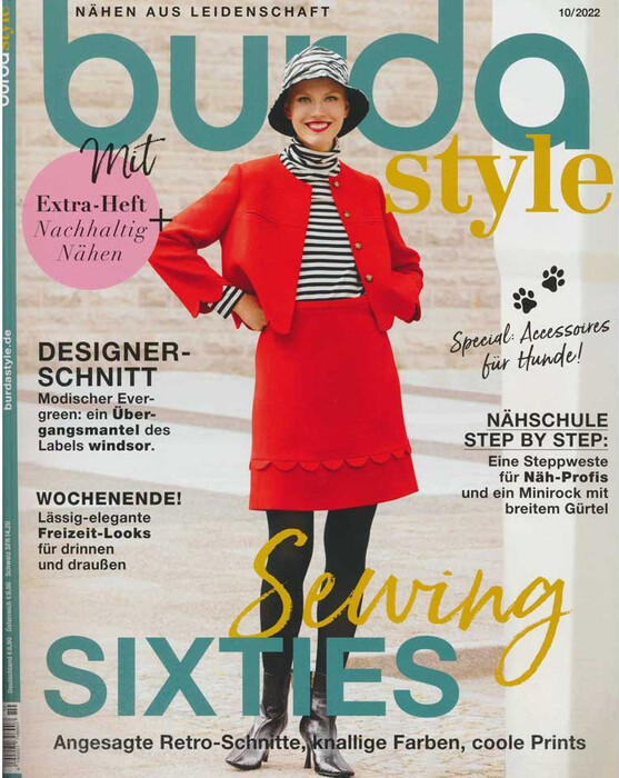 naehzeitschrift burda style 10 2022
