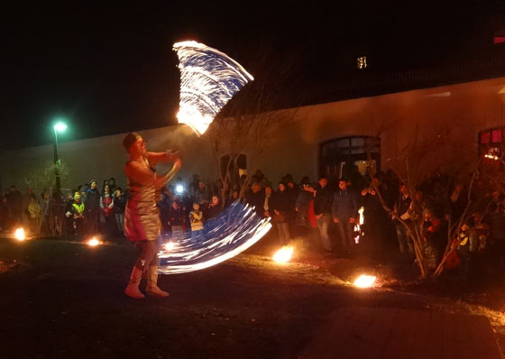 Neujahrsempfang 2016 Feuershow